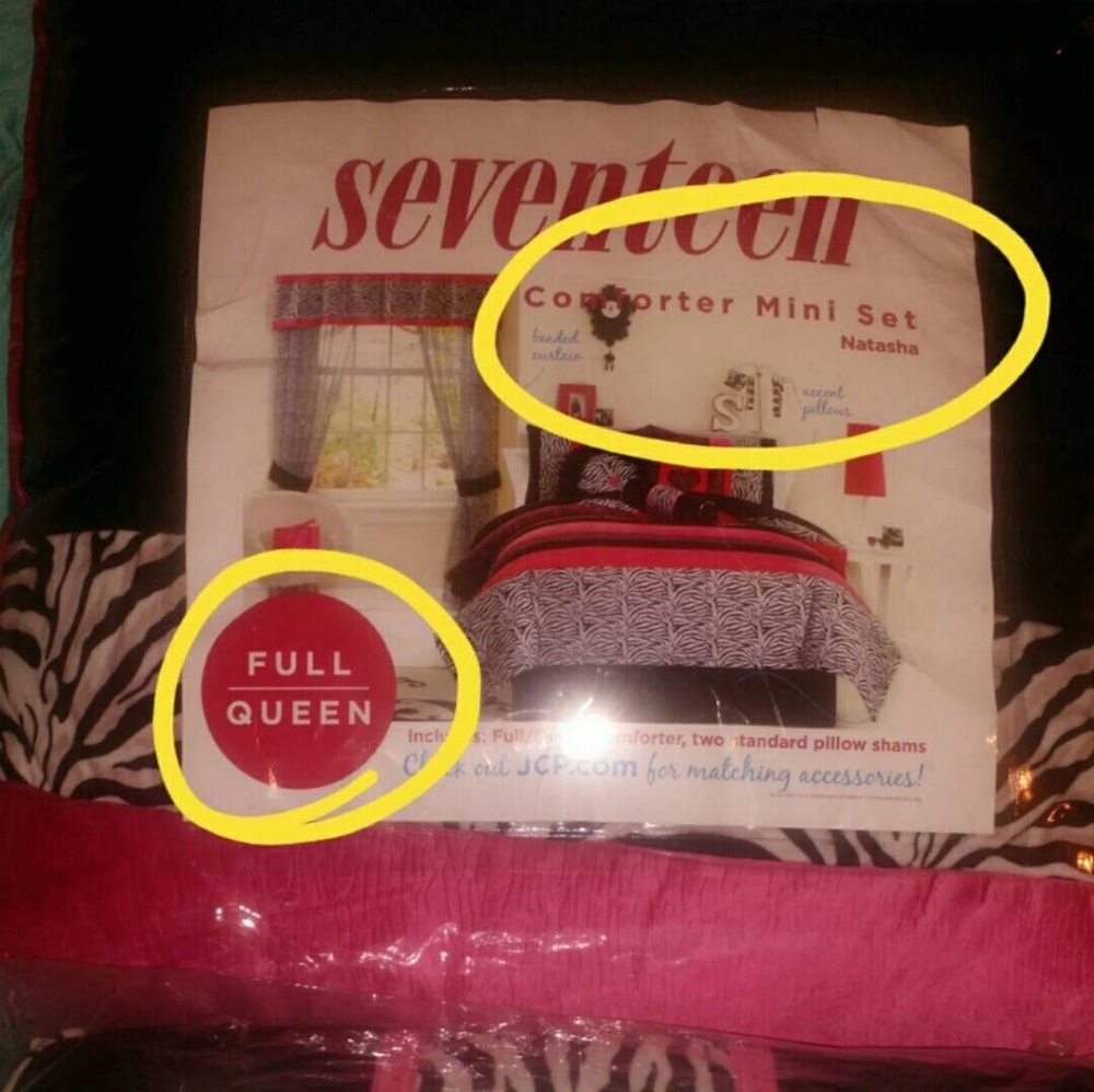 Bed comforter